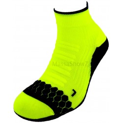 Socquette Running Néon Coolmax® Jaune Fluo